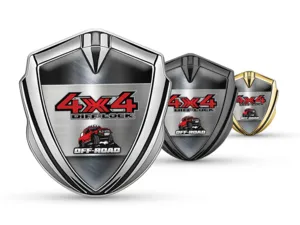 Badge Auto Metalliche Disegno Lega Inox